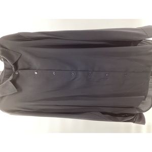 Quince Washable Stretch Silk Blouse Black L